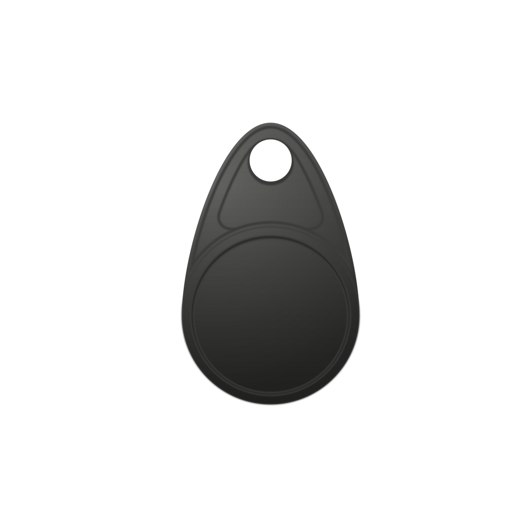 Black High Frequency RFID Key fob Duplication Service - SUMOKEY