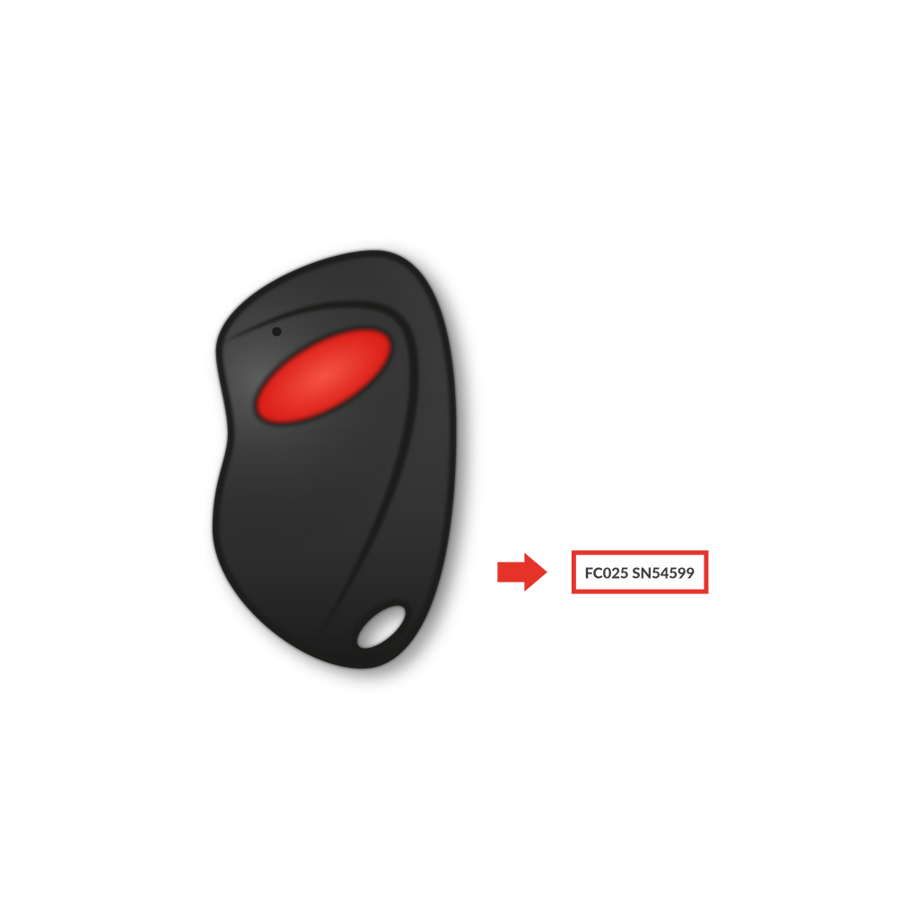 Duplicate MONARCH 318DOPW1K Garage Remote By Serial Number - SUMOKEY