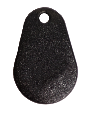 Blank Rewriteable Keyfob - Color Black - 125 Khz RFID T5577 fobs (Flipper Zero compatible)