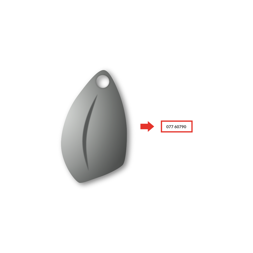 Duplicate Your Grey Shell HID Key Fob Copy by Serial Number - SUMOKEY